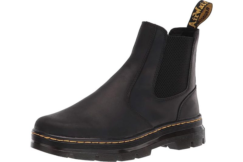 The Dr. Martens Unisex Embury Leather Chelsea Boot on a white background.