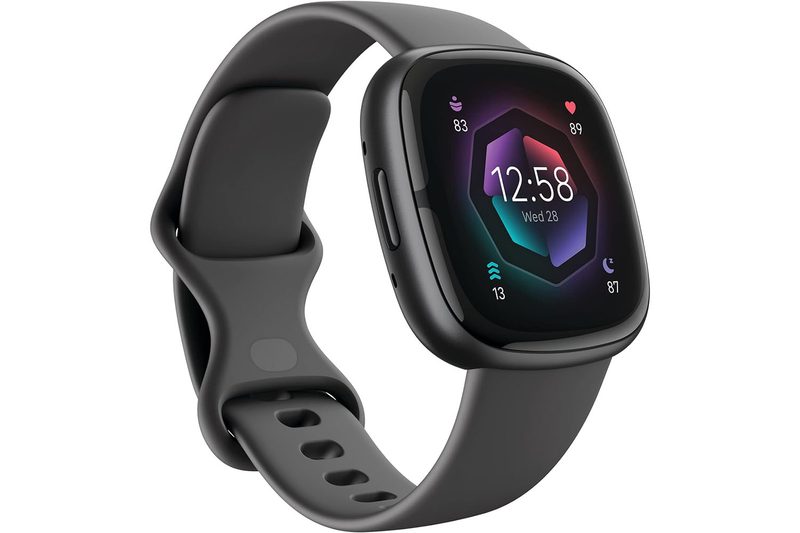 The Fitbit Sense 2 on a white background.
