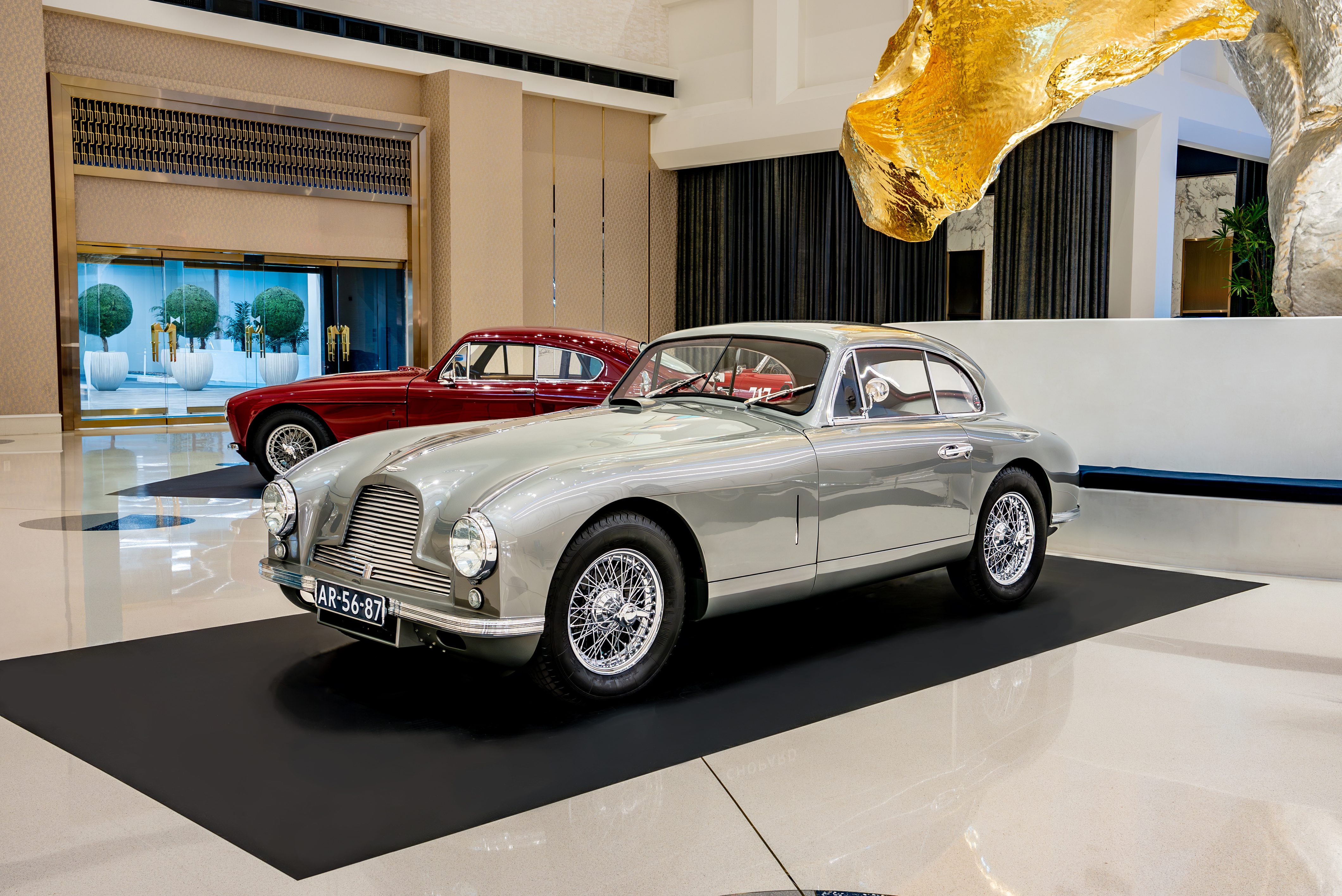 Fontainebleau Las Vegas Aston Martin British Bloodline 1952 Aston Martin DB2.