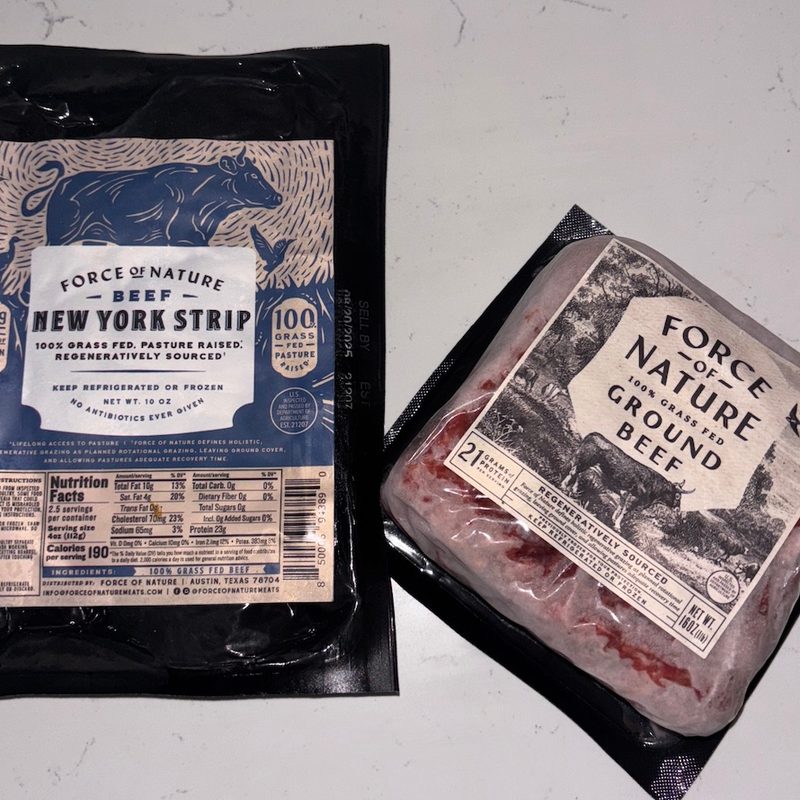 Force of Nature meats
