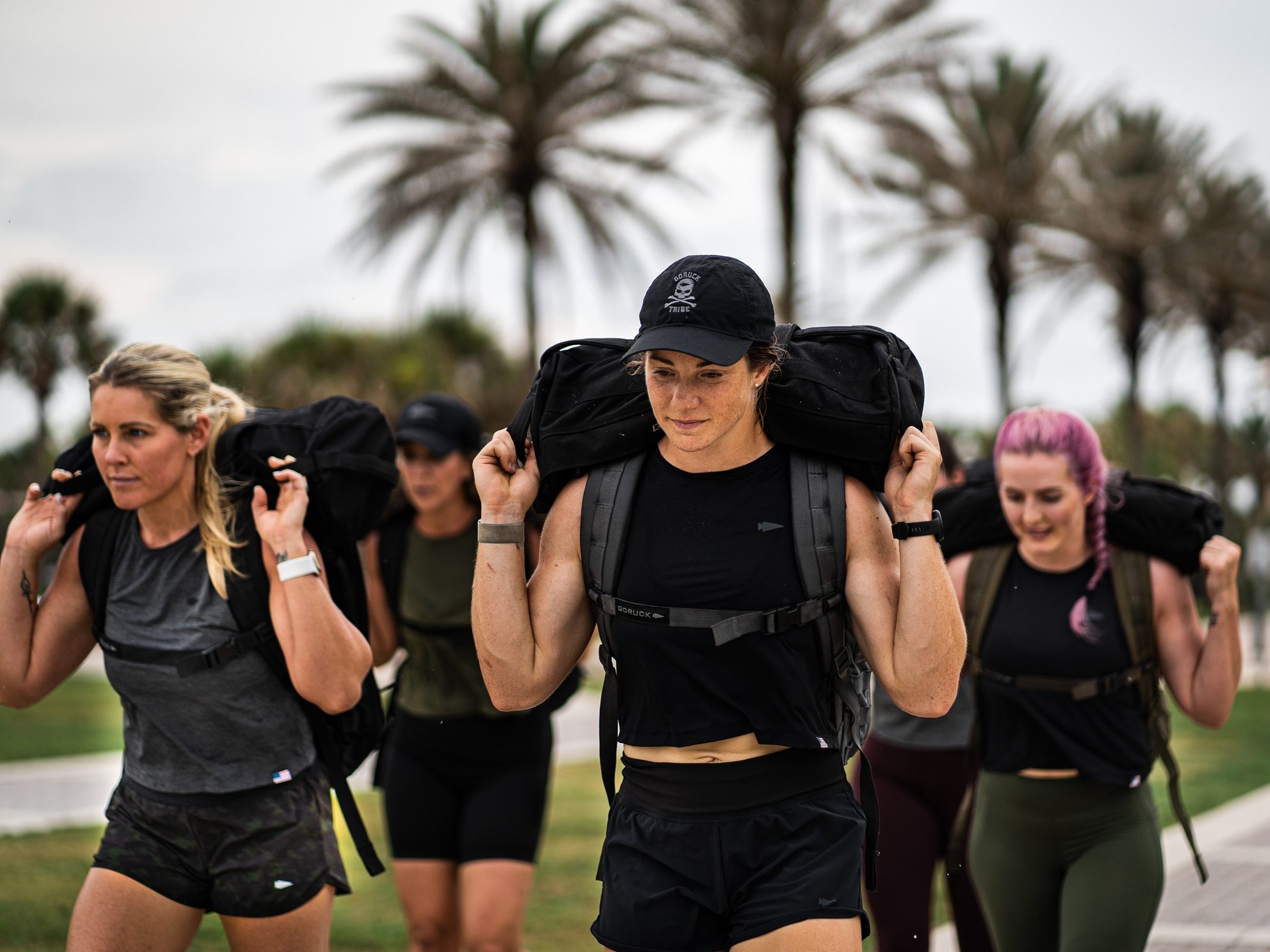 GORUCK fitness community during an event