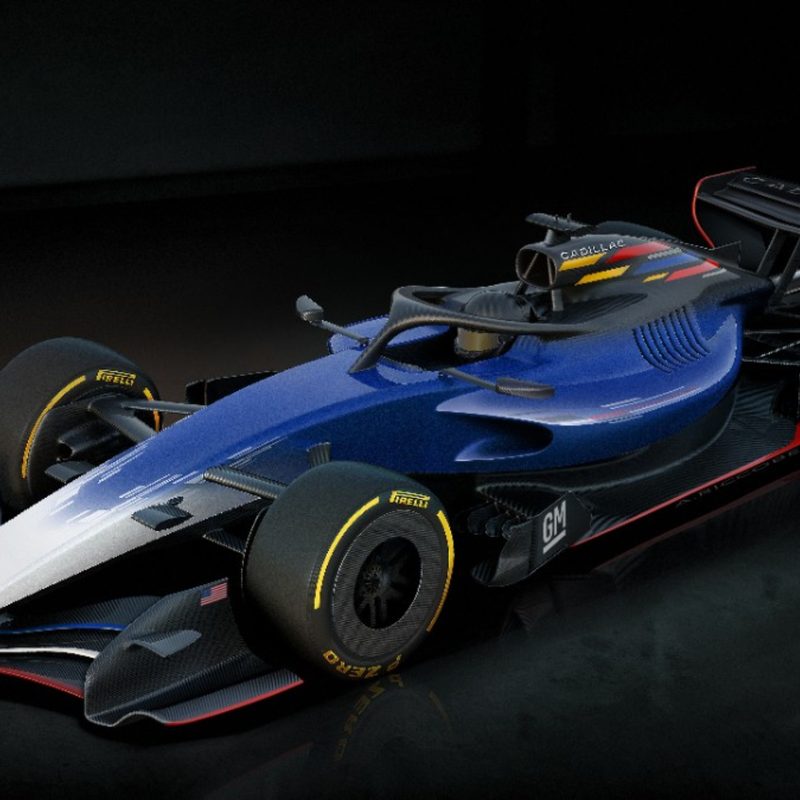 An early General Motors GM-Cadillac F1 race car concept.