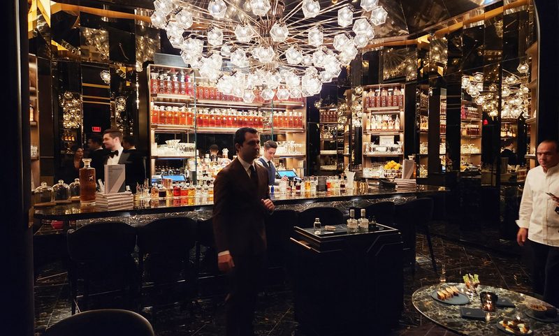 Giorgio Bargiani of London's Connaught Bar in The Vault at the Bellagio.