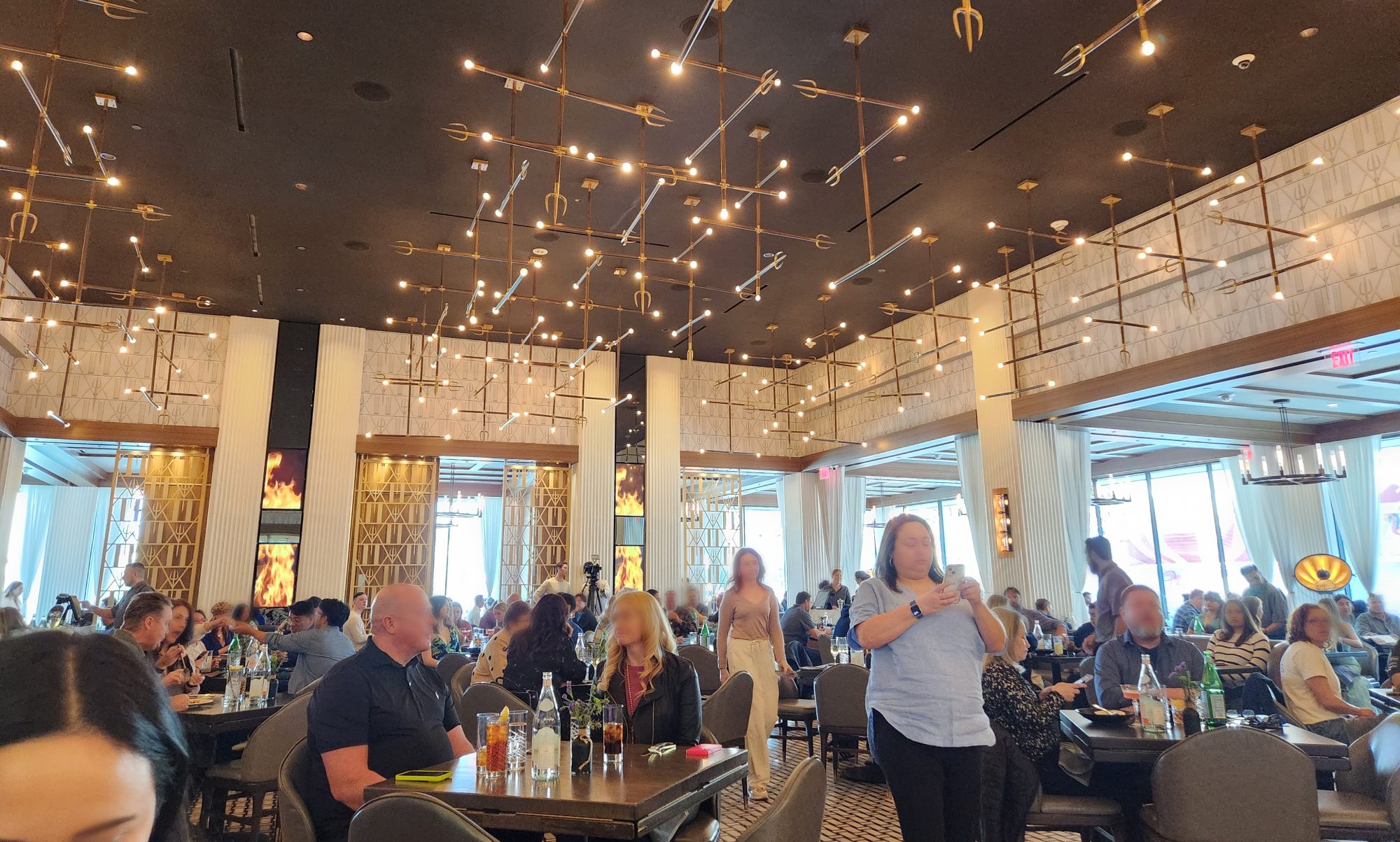 Gordon Ramsay's Hell's Kitchen at trackside at Caesar's Palace.