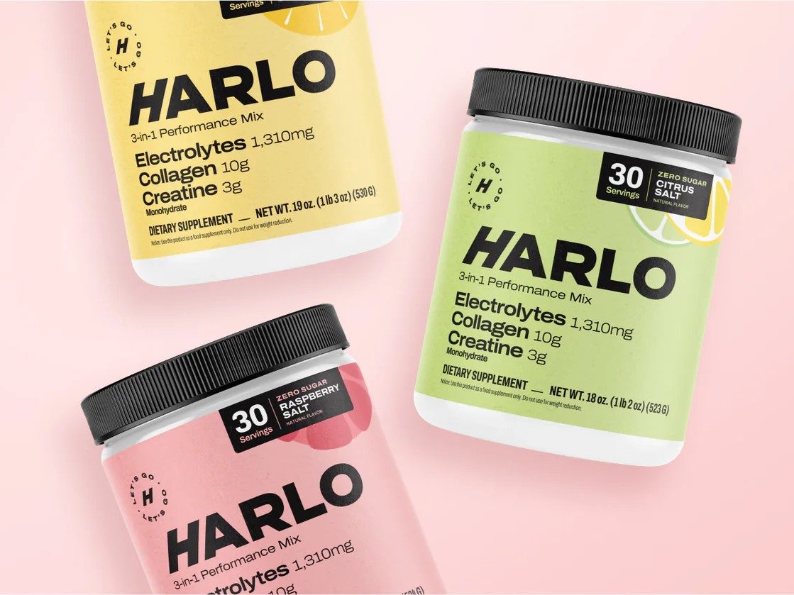 Harlo best electrolyte drink mixes arranged
