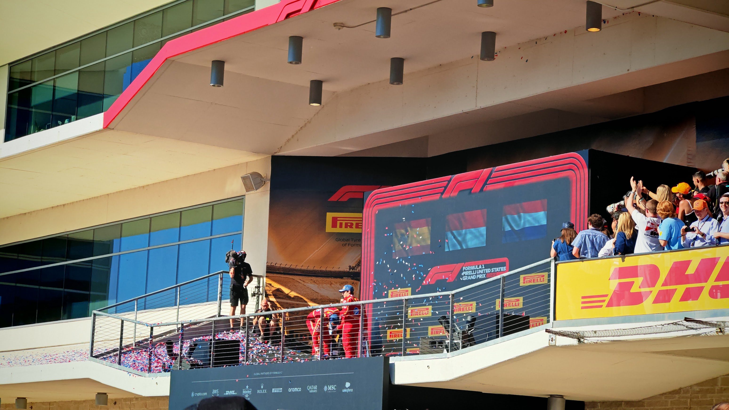 Trying to get to the podium at COTA following the US GP