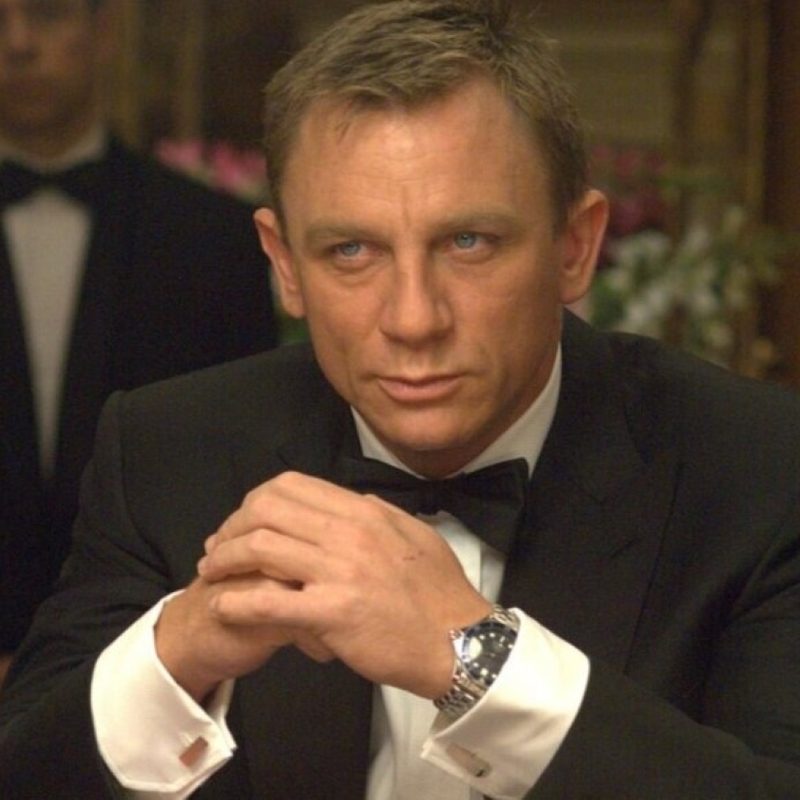 James Bond at a casino