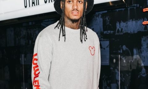 Jordan Clarkson in lululemonxDisney