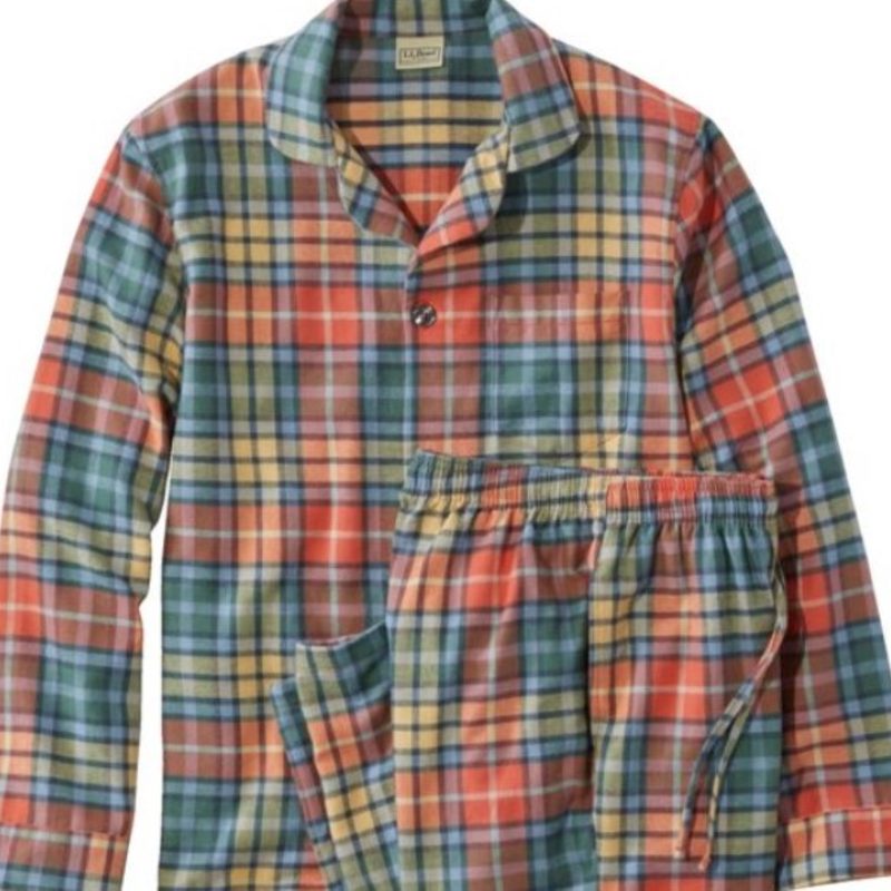 L.L.Bean Scotch Plaid Flannel