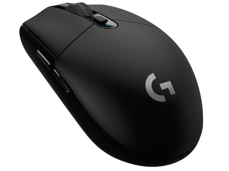 The Logitech G305 Lightspeed wireless gaming mouse on a white background.