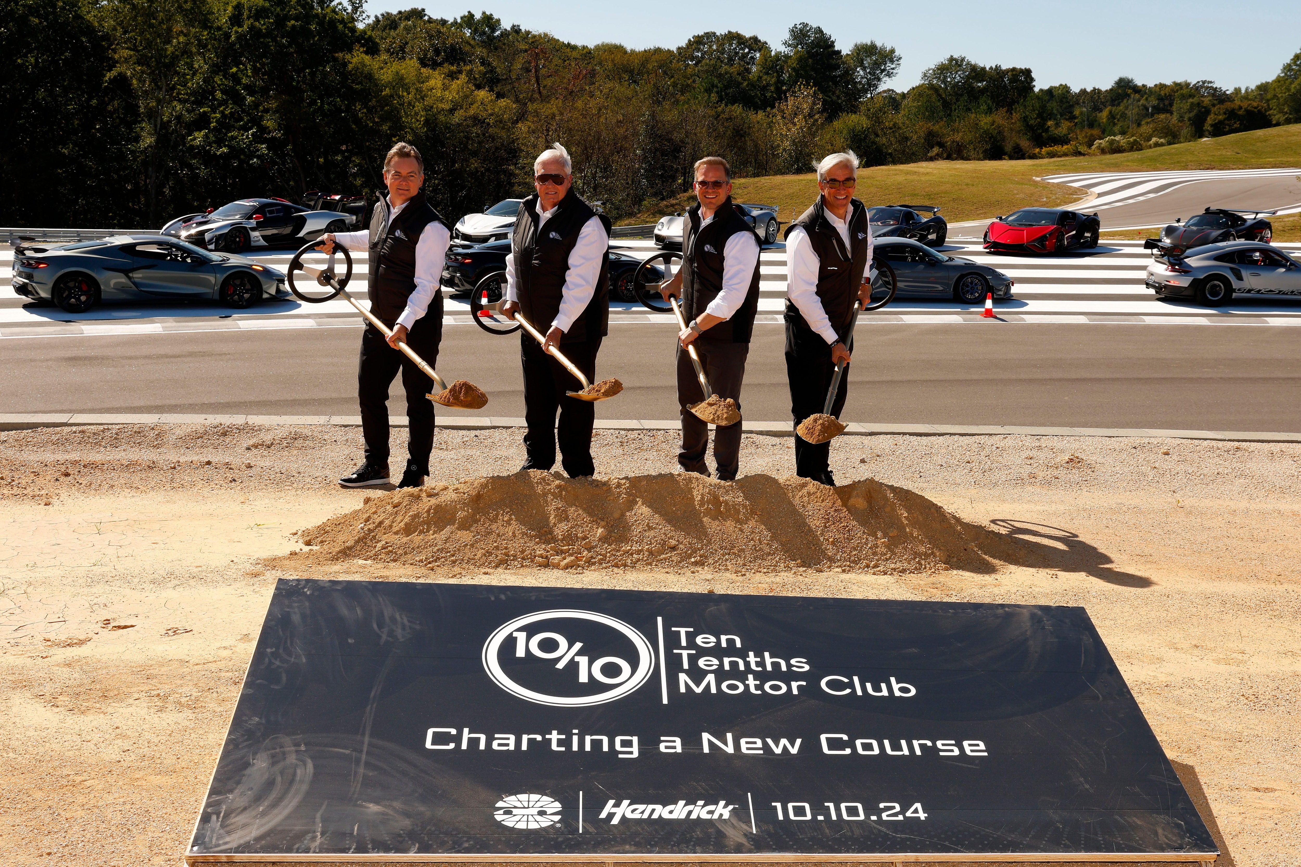 Owners breaking ground at ten tenths motor club