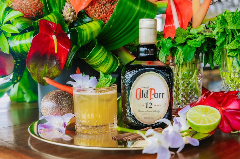 Old Parr Whisky and Bomba Estéreo's Li Saumet Speciality Cocktail 'Caribbean Power'(1)