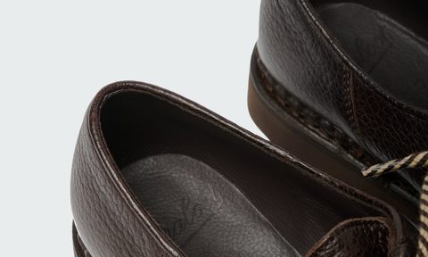 inside sole of derby shoe