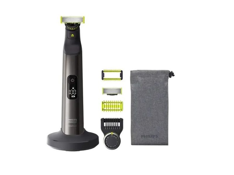 Everything include in the Philips Norelco OneBlade Pro 360 package.