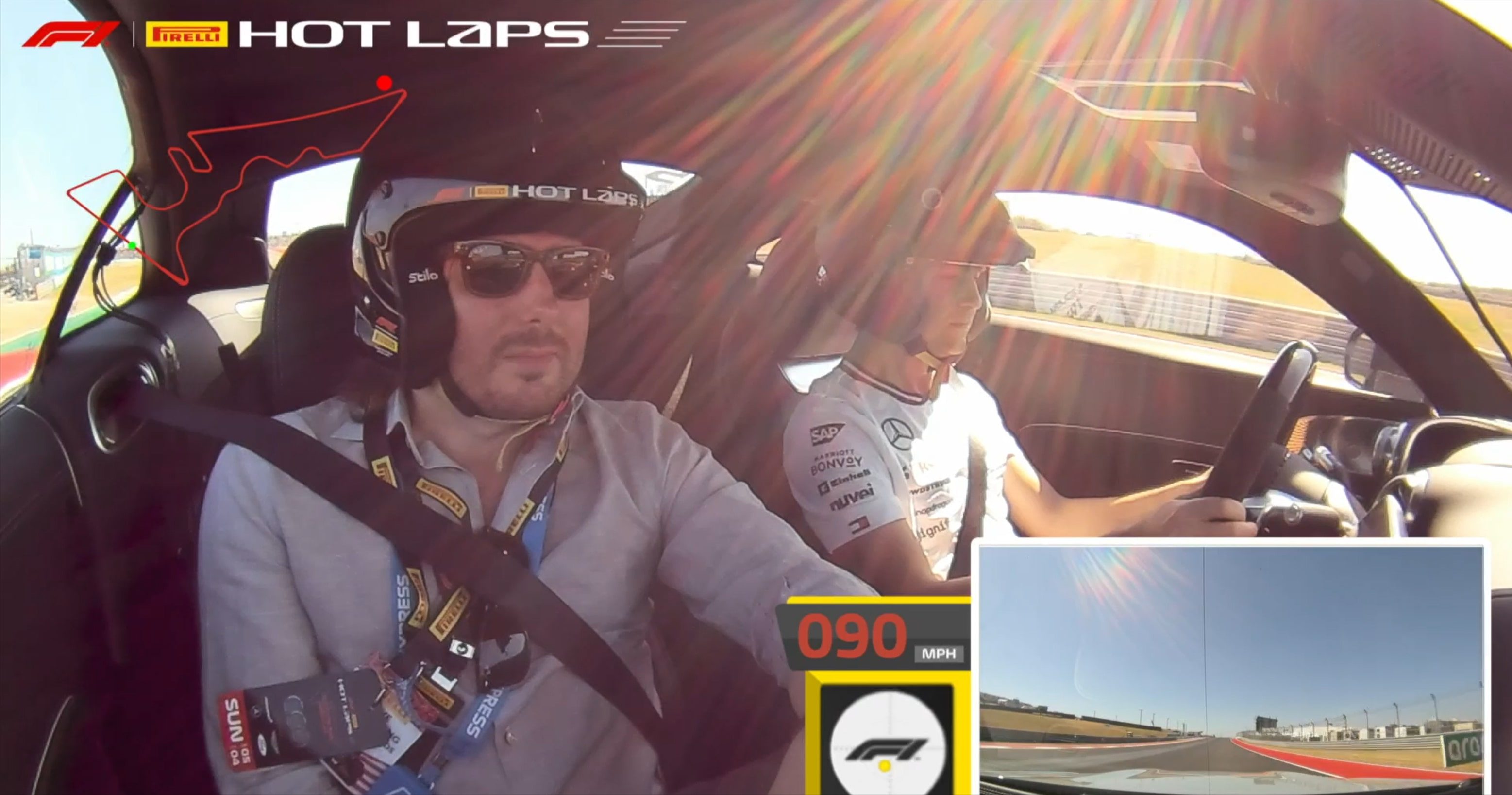 Hot Lap at COTA