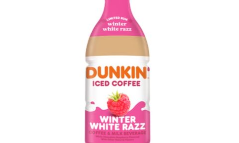 Dunkin' iced coffee