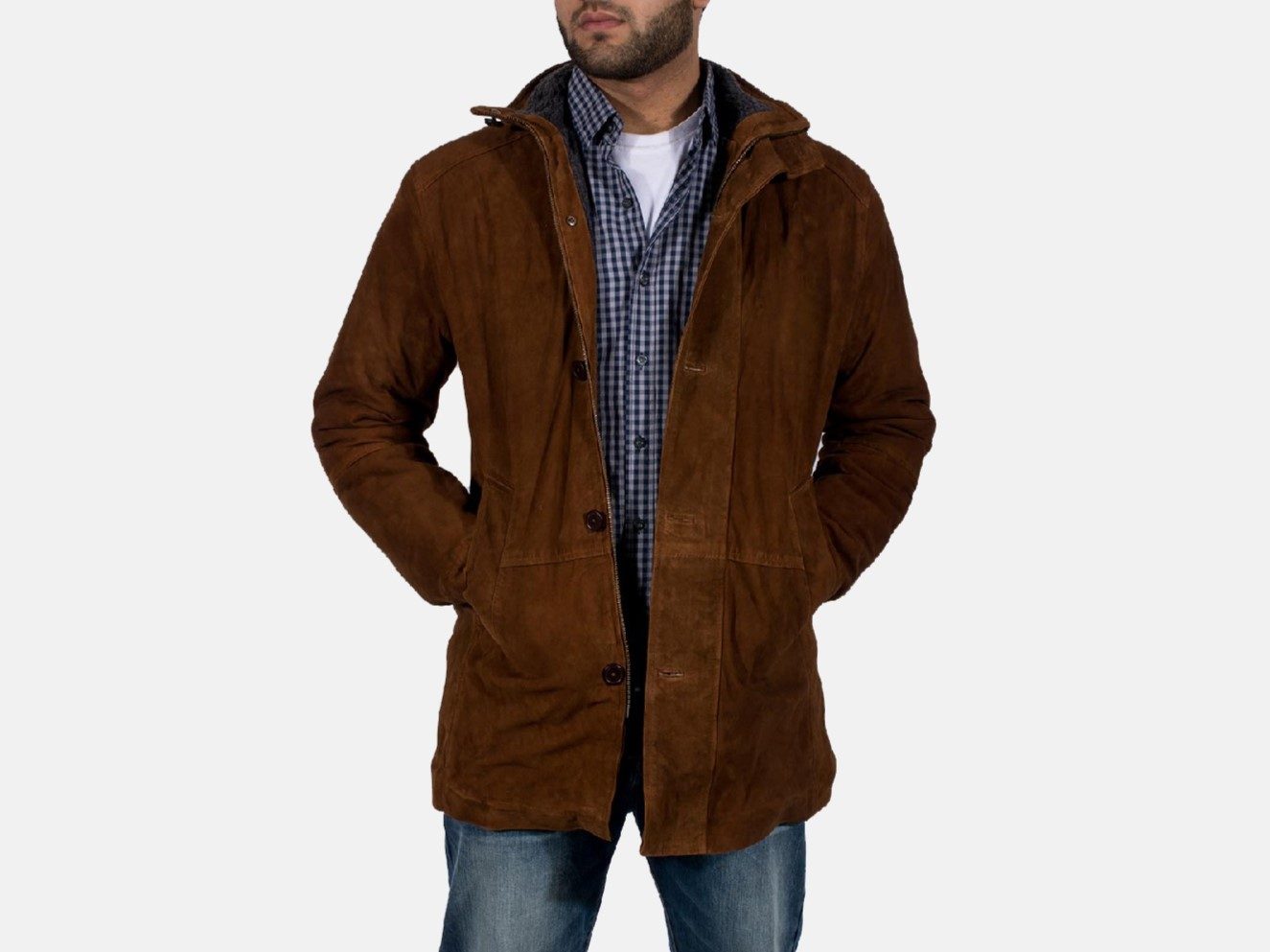 Sheriff Brown Suede Jacket from The Jacket Maker