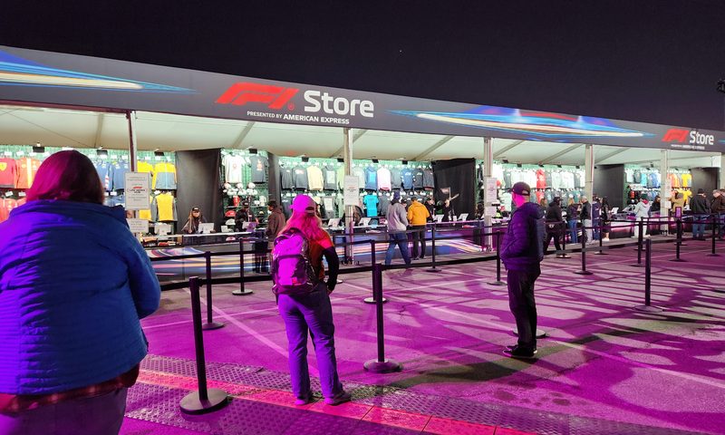Shops in the T-Mobile Zone at Sphere.