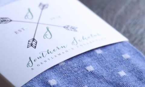 Southern Scholar branding close up