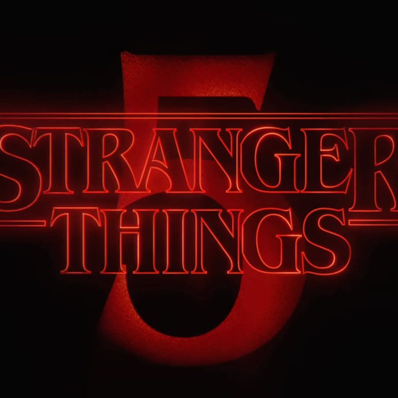 The logo for Stranger Things season 5.