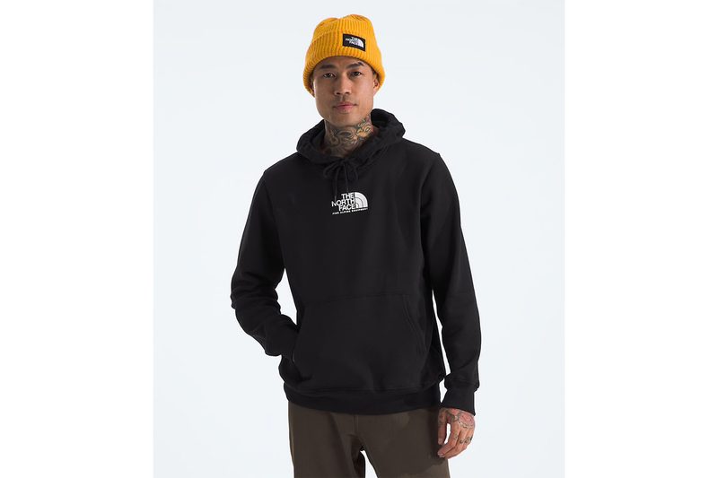 The North Face Men’s Fine Alpine Hoodie on a white background.