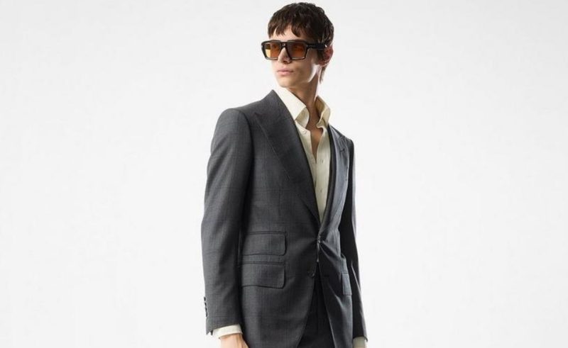 Tom Ford Gray Check