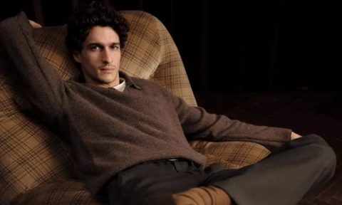 Vince Johnny Collar Cashmere