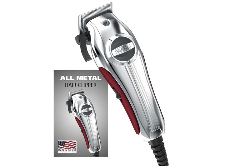 The Wahl USA Pro Ultra Quiet High Torque Corded Hair Clipper on a white background.
