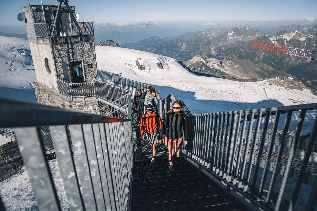 Klein Matterhorn Aussichtsplatform