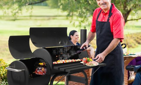 Zintown BBQ Grill and offset smoker walmart deal for Black Friday