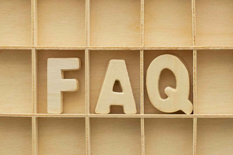 FAQ picture letters wooden shelves