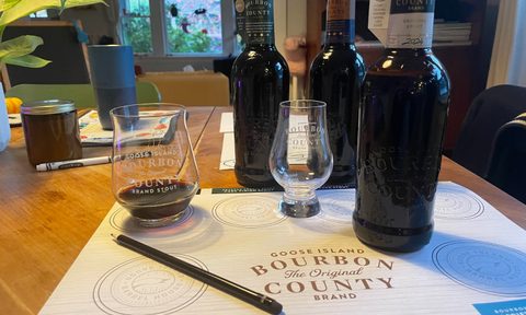 Bourbon County 2024 Stout tasting