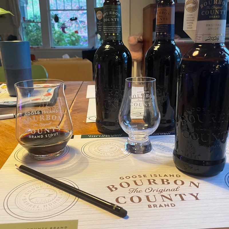 Bourbon County 2024 Stout tasting