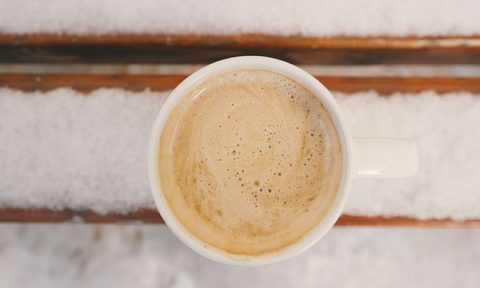 Cold foam coffee