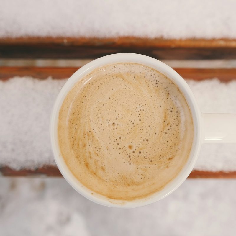 Cold foam coffee