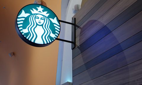 Starbucks sign