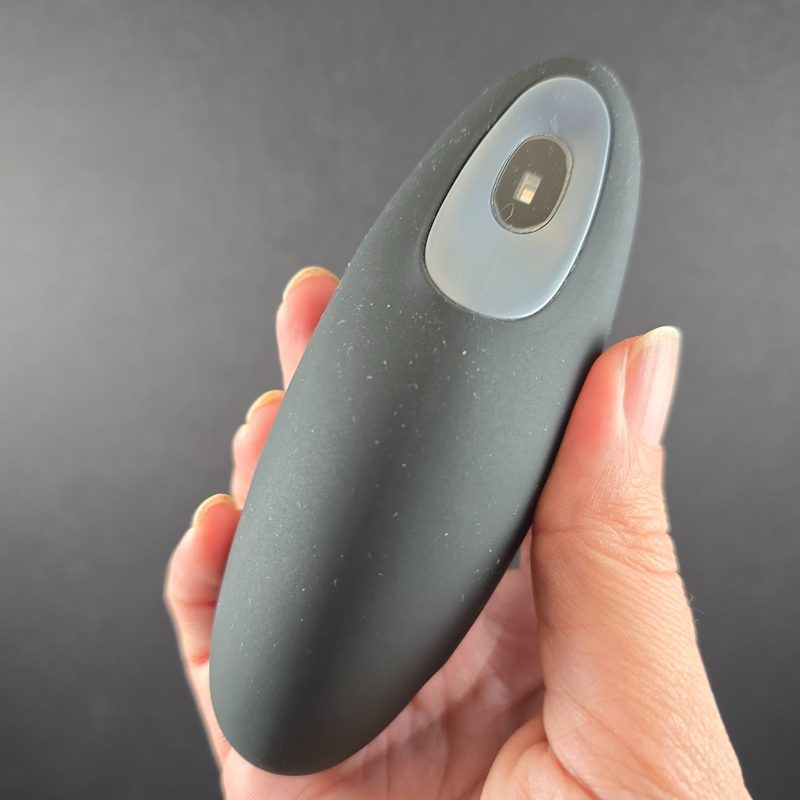 Close up of the Moonbird device