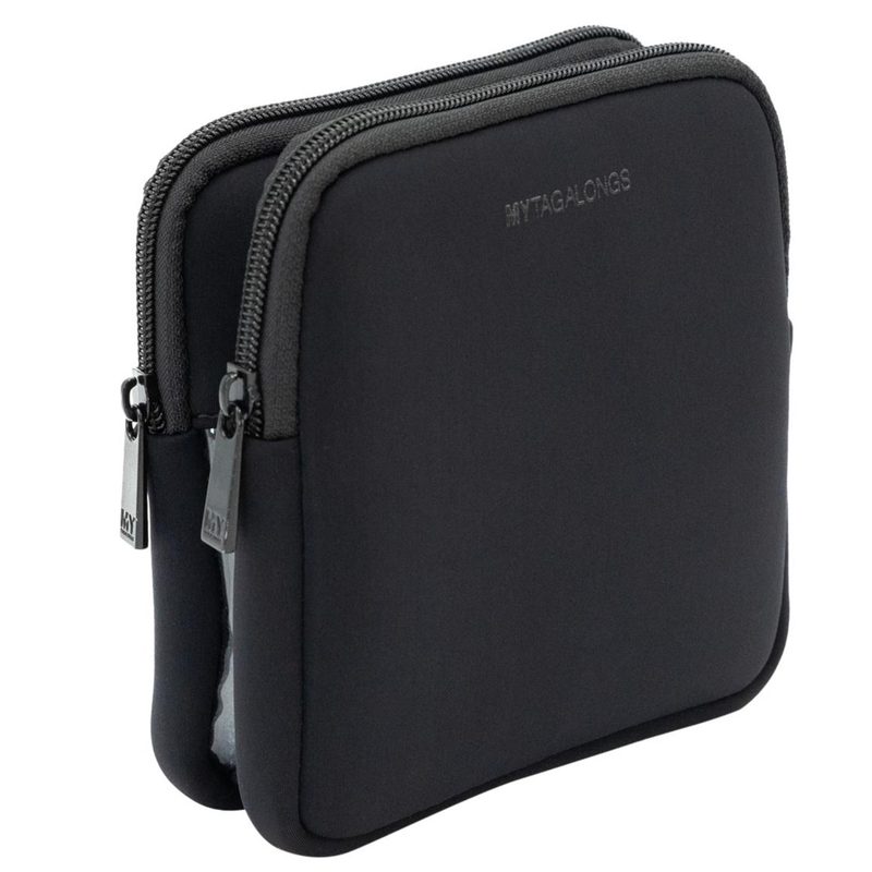Close up of My Tag Along black pouch