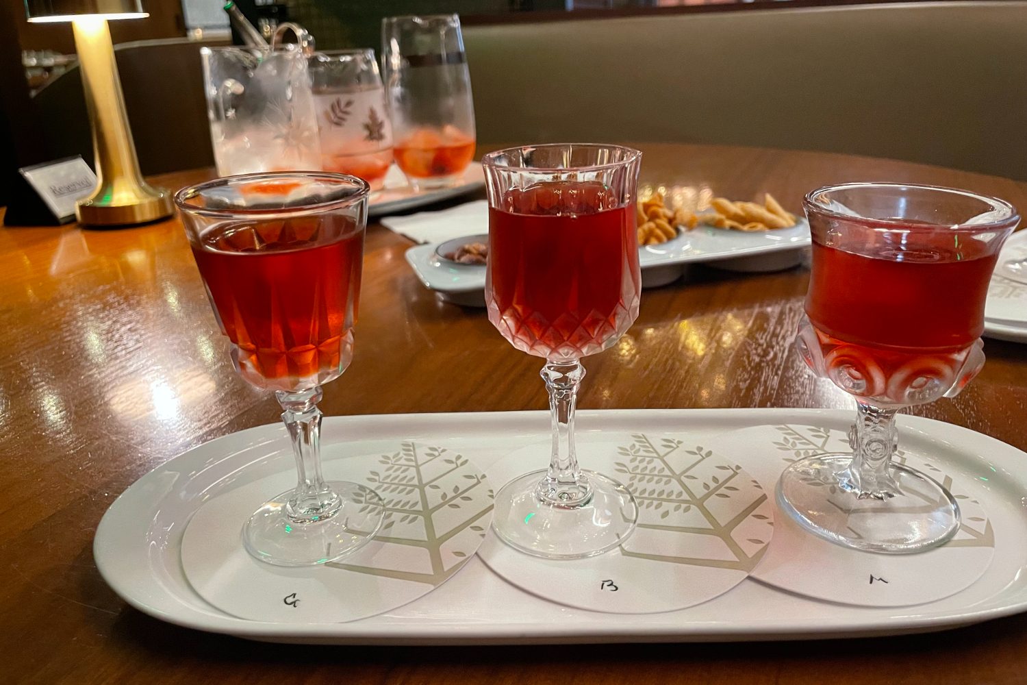 Negroni trio at Orafo.
