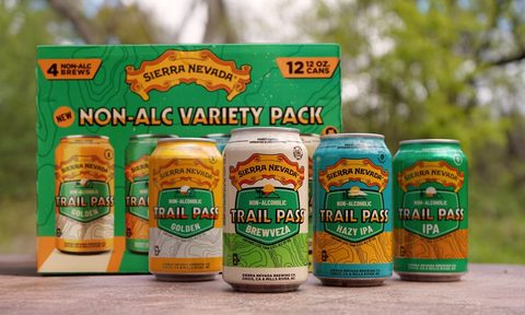 Sierra Nevada NA beer variety pack.