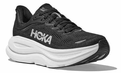 black new HOKA Bondi 9 chunky sneaker