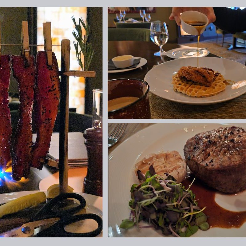 Various meals I had at The Preserve RI