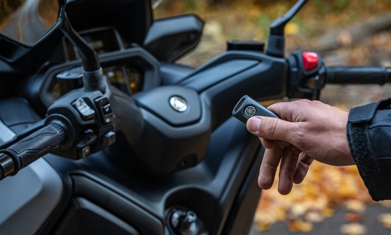 2024 Yamaha XMAX scooter smart key.