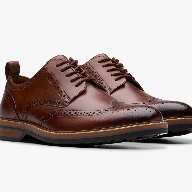 Clarks Aldwin Limit Leather Dress Shoes