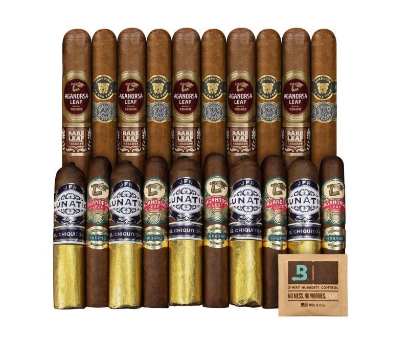 Aganorsa 20 count mega sampler for best cigar gifts