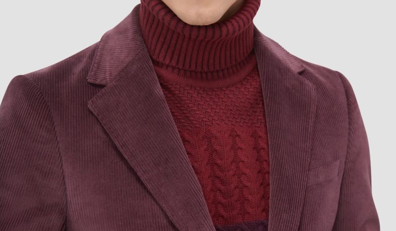 BUGATCHI Cabernet Edit Corduroy Suit