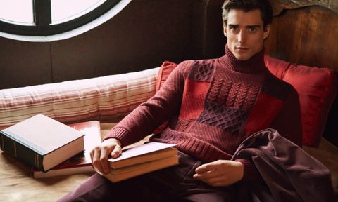 BUGATCHI Cabernet Edit Sweater