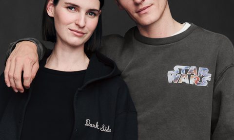 Couple in Gap x Star Wars