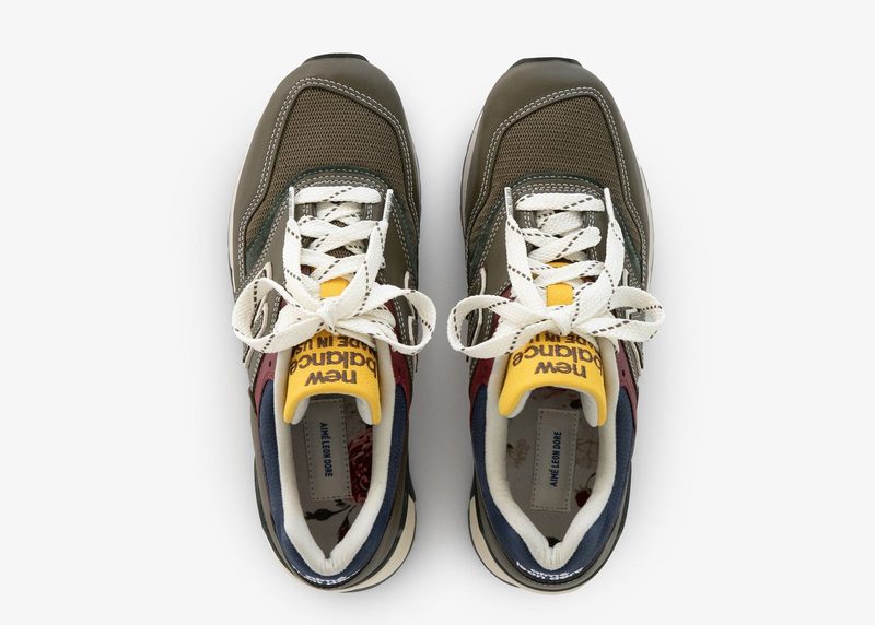 overview of New Balance and Aimé Leon Dore sneakers