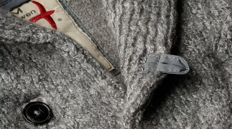 Huckberry Cozy Shop Sweater closure